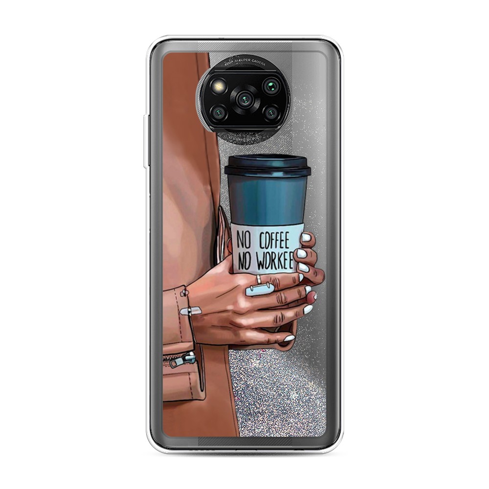 

Чехол Awog на Poco X3/X3 Pro "No coffee", Разноцветный, 310691-1