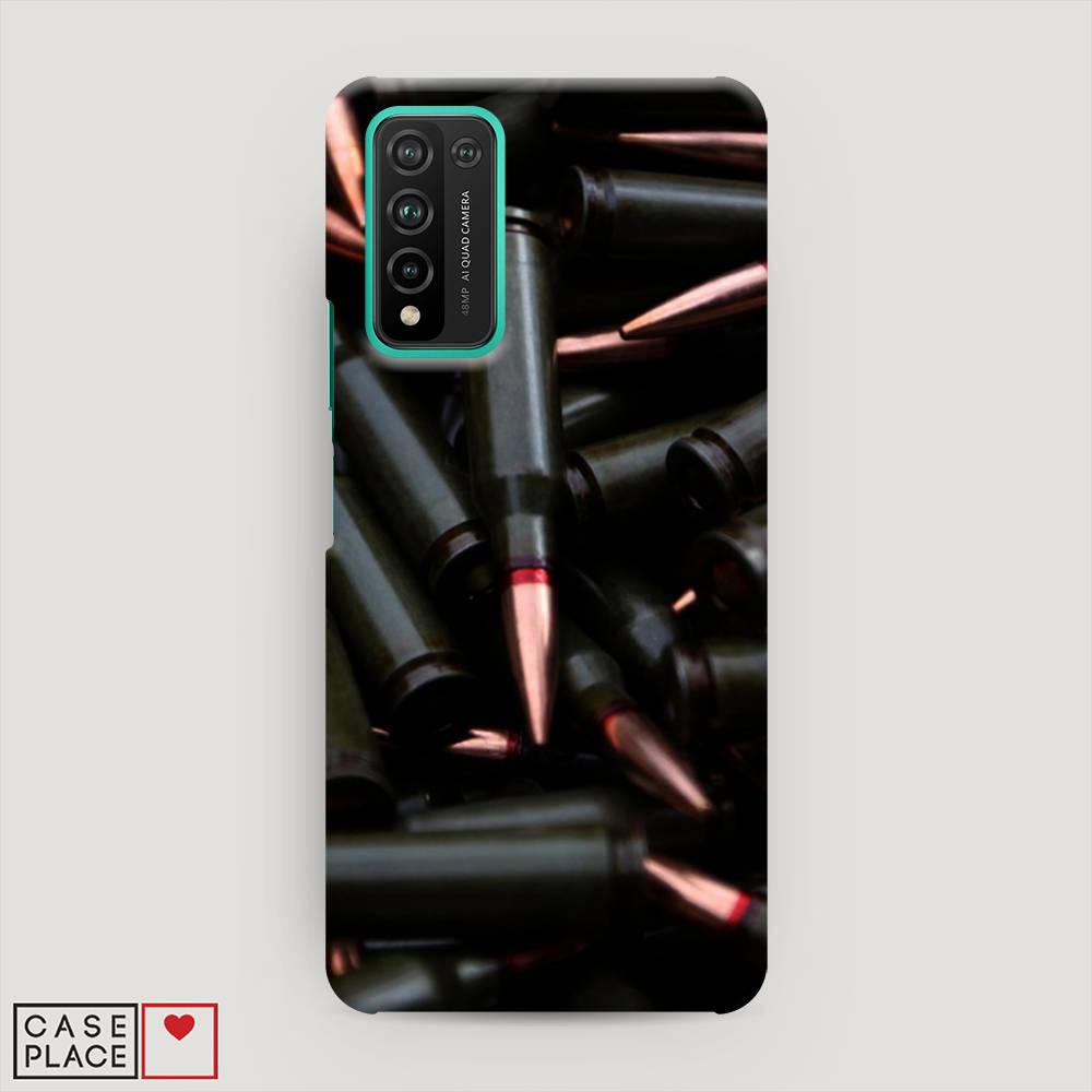 

Чехол Awog "Пули черные" для Honor 10X Lite, 6104620-4