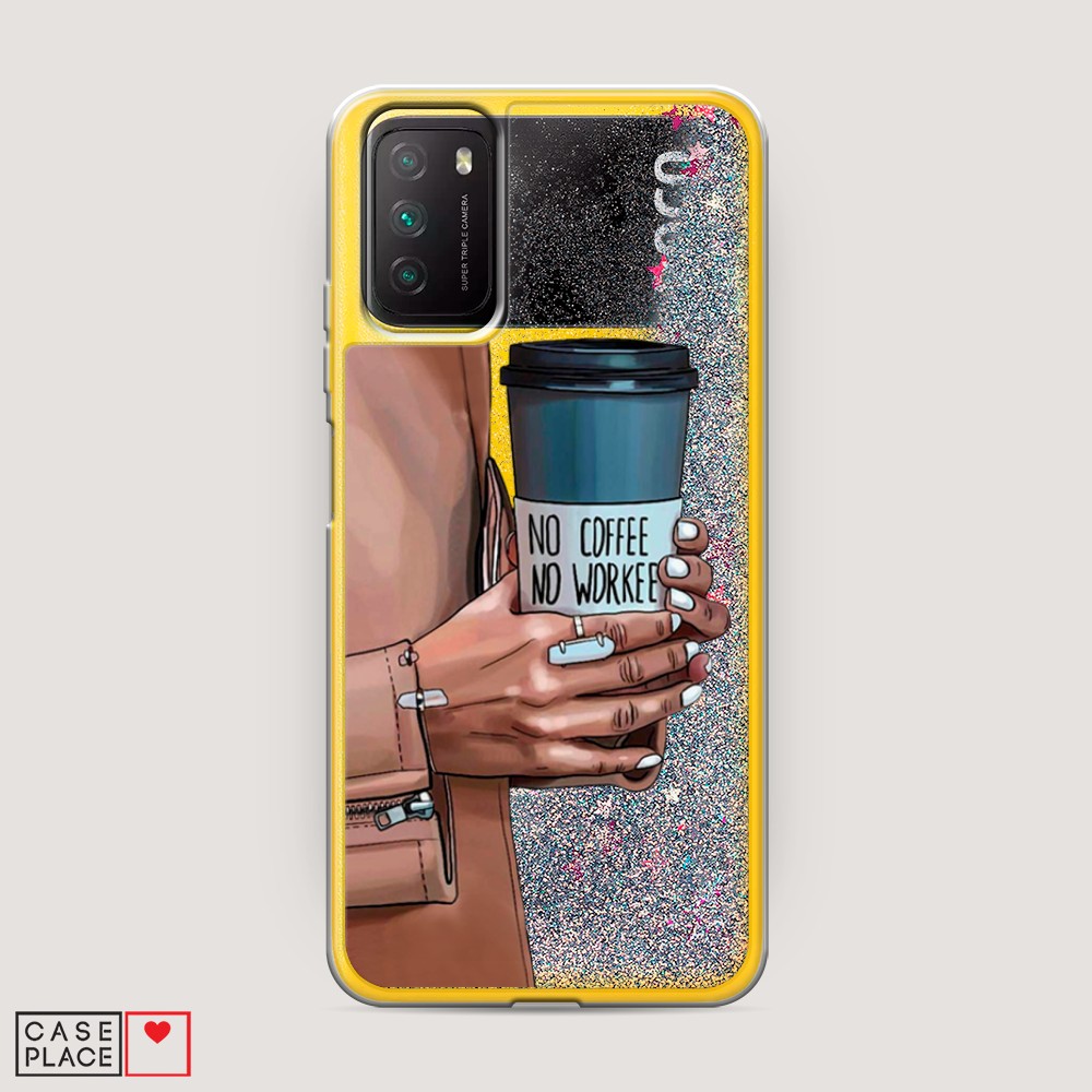 

Чехол Awog на Poco M3 "No coffee", Разноцветный, 39591-1