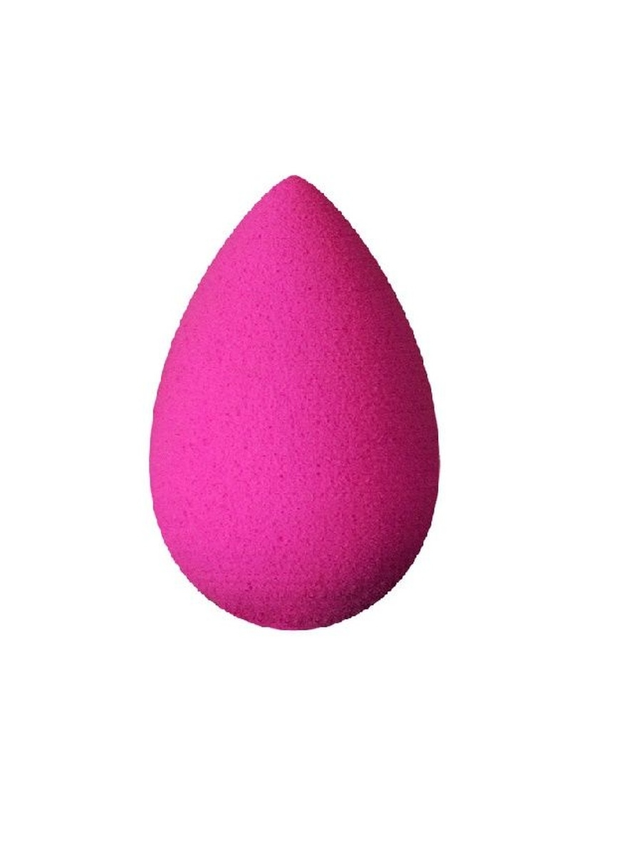 фото Спонж, губка для нанесения макияжа, форма: яйцо. цвет ярко-розовый nail art