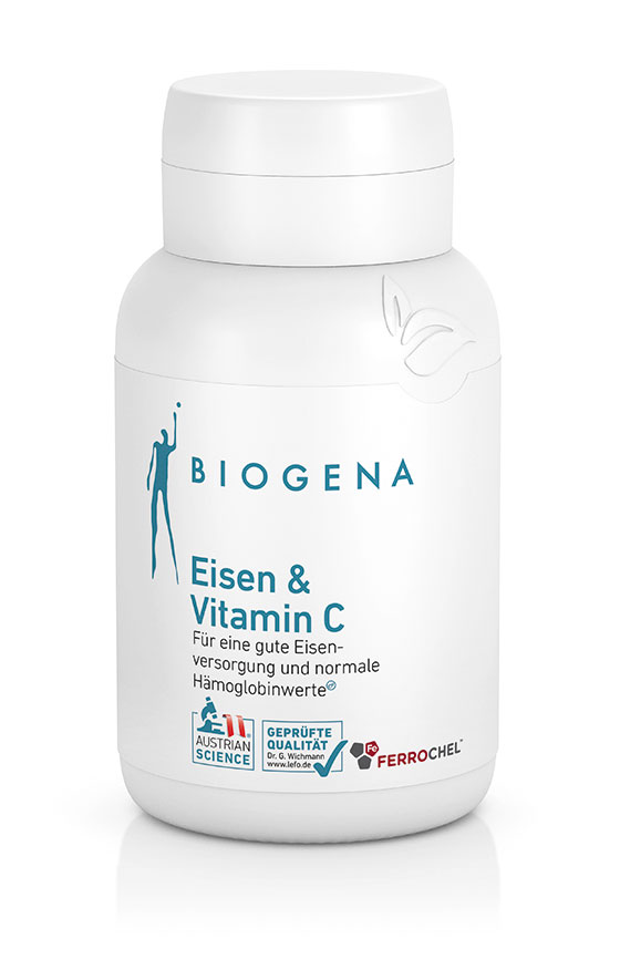 Купить Комплекс витаминов Biogena Eisen & Vitamin C капсулы 60 шт