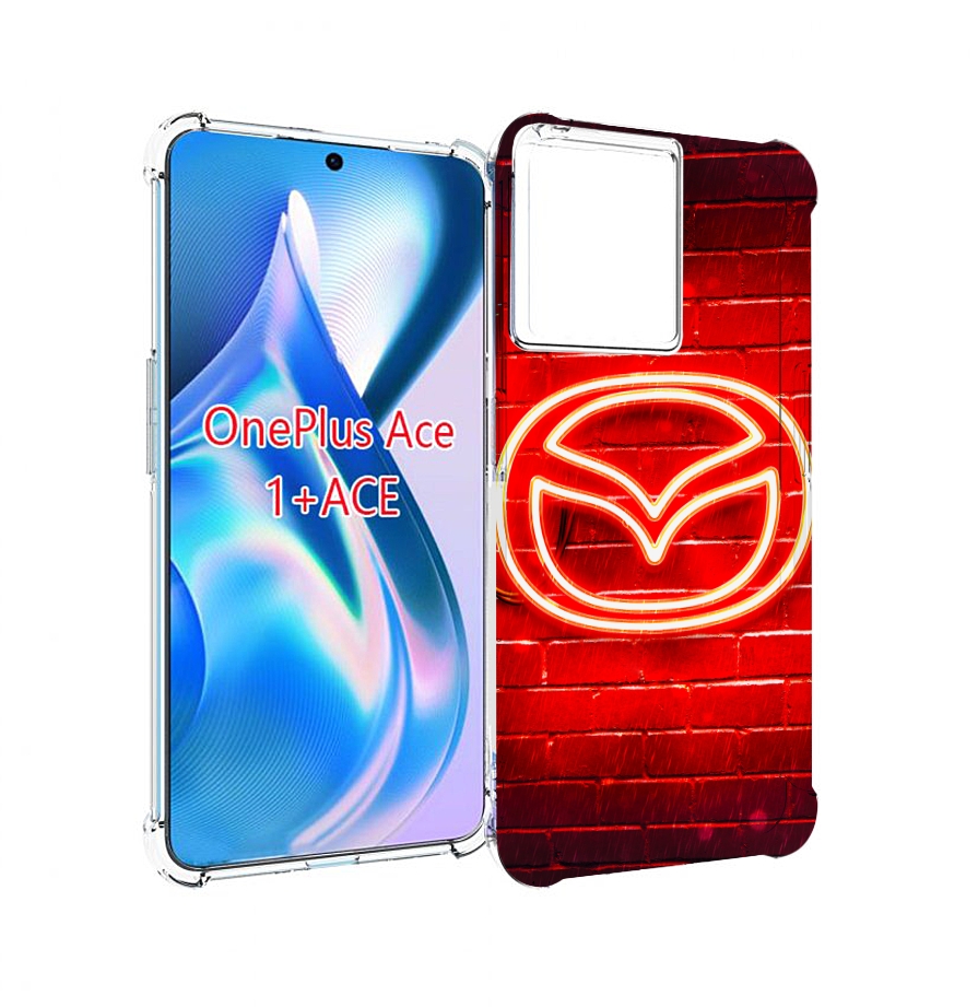 

Чехол MyPads Мазда для OnePlus Ace, Прозрачный, Tocco