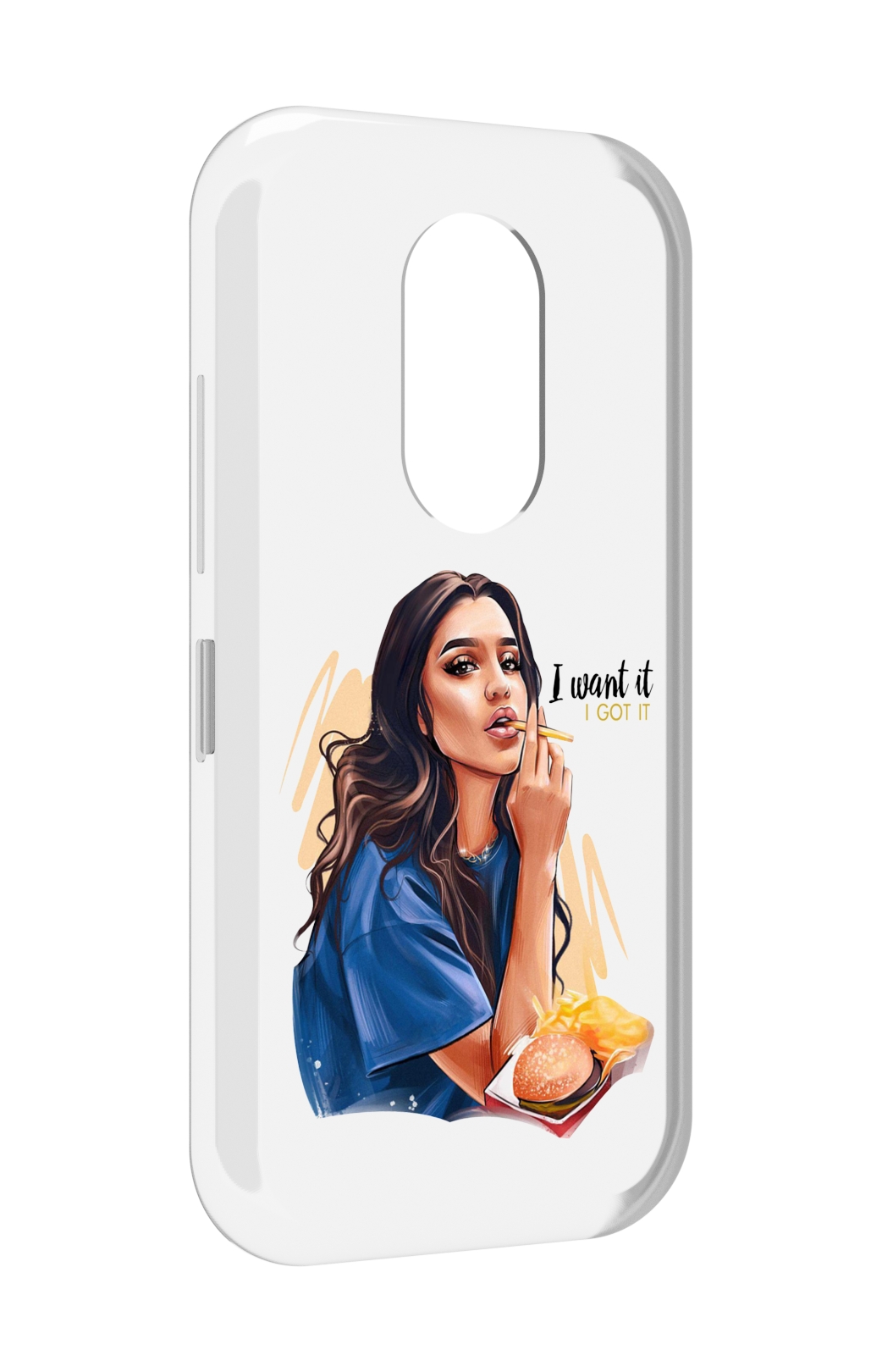 

Чехол MyPads девушка-с-едой-и-сигаретой женский для Doogee S61 / S61 Pro, Прозрачный, Tocco