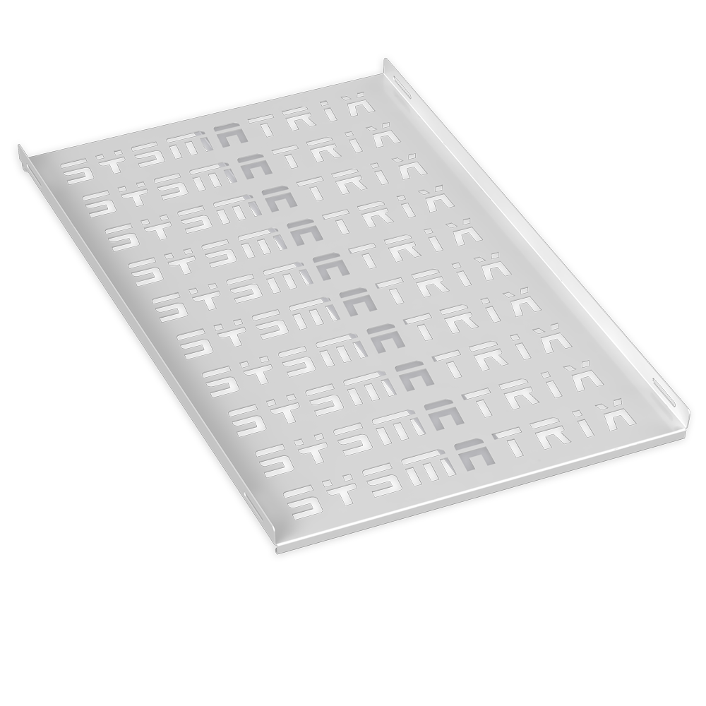 фото Полка sysmatrix sh 9103.700 19" стационарная глубиной 750 мм, серый (ral 7035)