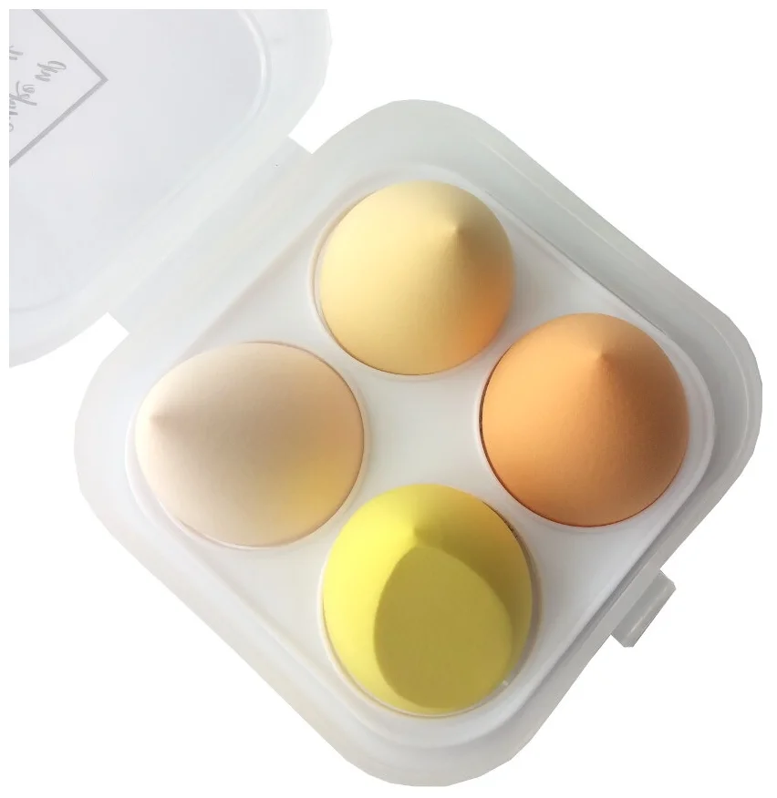 

Подарочный набор спонжей MYONLY Make Up Puff (4 шт.) (Желтый)