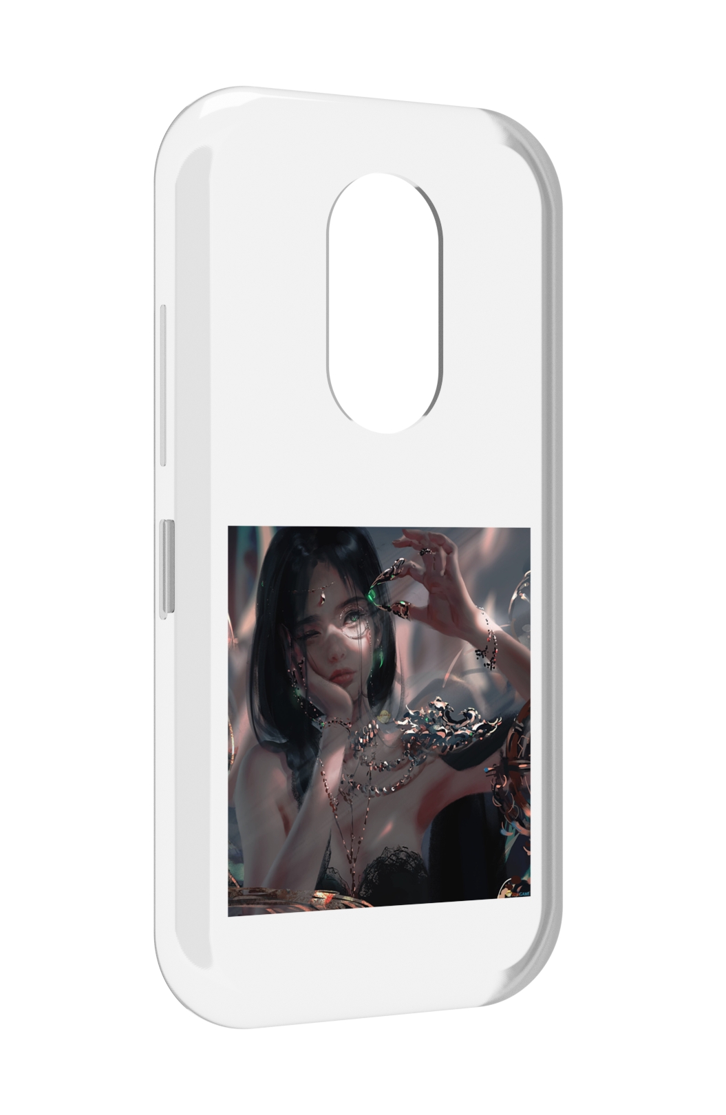 

Чехол MyPads девушка-с-алмазом для Doogee S61 / S61 Pro, Прозрачный, Tocco