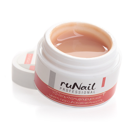 

УФ-гель RuNail камуфлирующий Peach 15 г