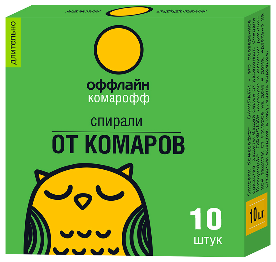 

Спираль от комаров Комарофф Длительно 100 г, Длительно