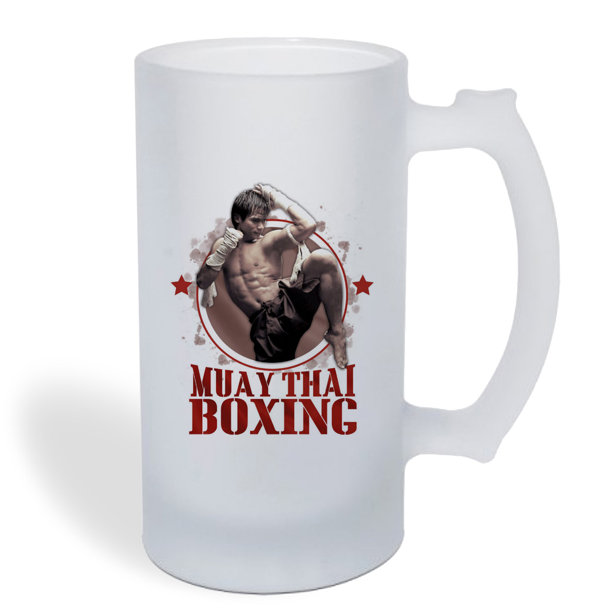 

Кружка пивная CoolPodarok Muay thai boxing