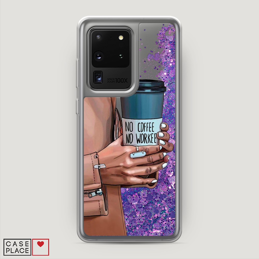 

Чехол Awog на Samsung Galaxy S20 Ultra "No coffee", Разноцветный, 29492-1