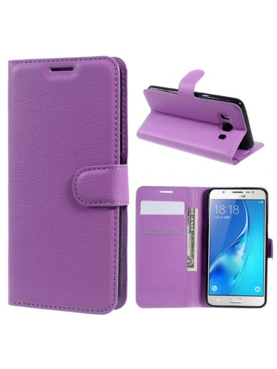

Brodef Wallet Чехол книжка кошелек для Samsung Galaxy J5 (2016) SM-J510F/DS черный