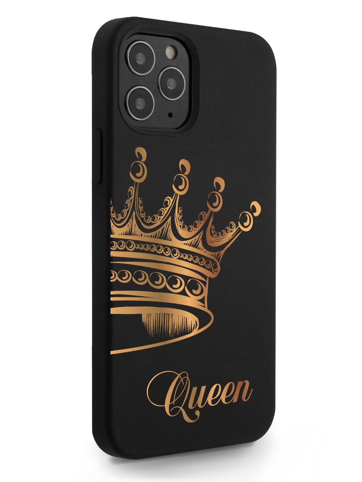 фото Чехол musthavecase для iphone 12/12 pro queen черный