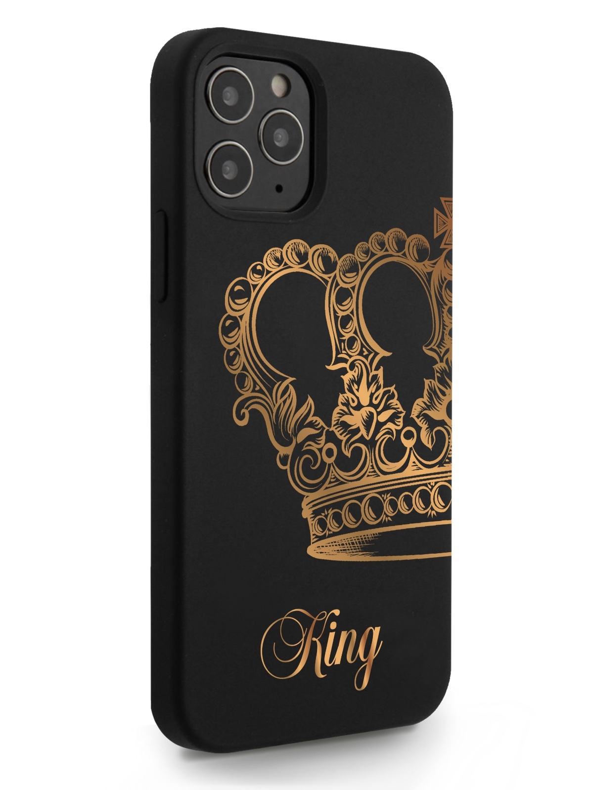 фото Чехол musthavecase для iphone 12/12 pro king черный