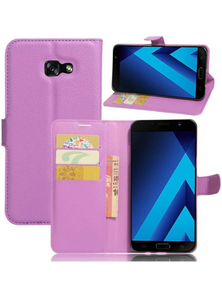 

Brodef Wallet Чехол книжка кошелек для Samsung Galaxy A7 (2017) SM-A720F/DS черный