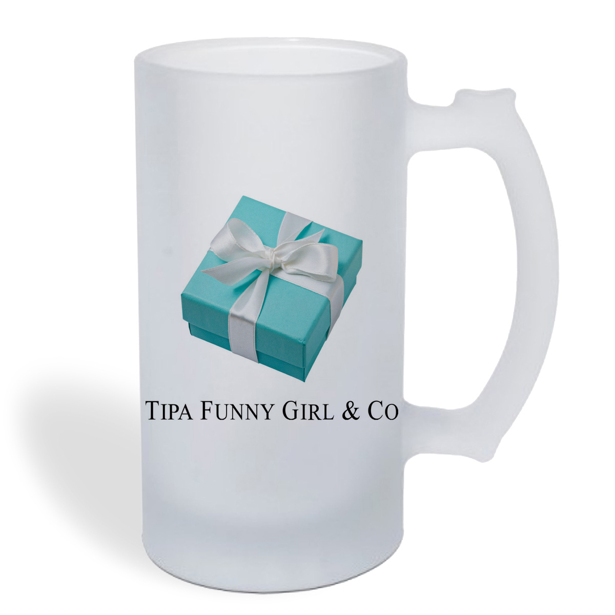 

Кружка пивная CoolPodarok Tipa Funny Girl and Co