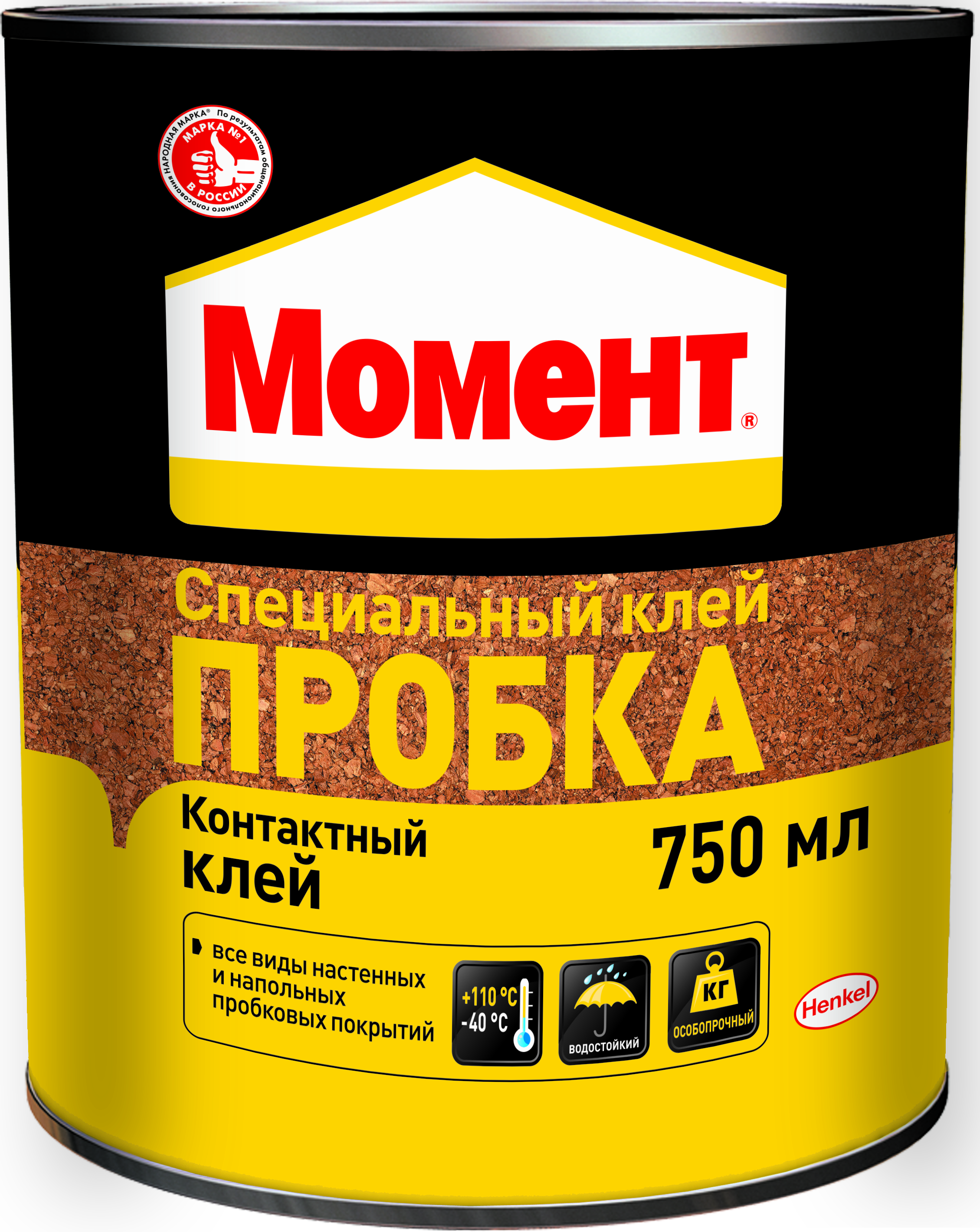 фото Клей момент пробка контактный, 750 мл хенкель, henkel