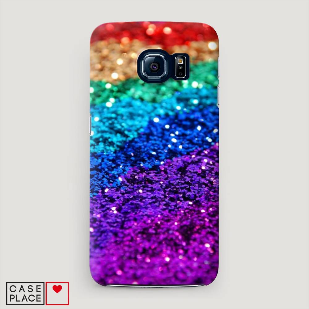 

Чехол Awog "Блестящая радуга рисунок" для Samsung Galaxy S6 edge, 24420-2