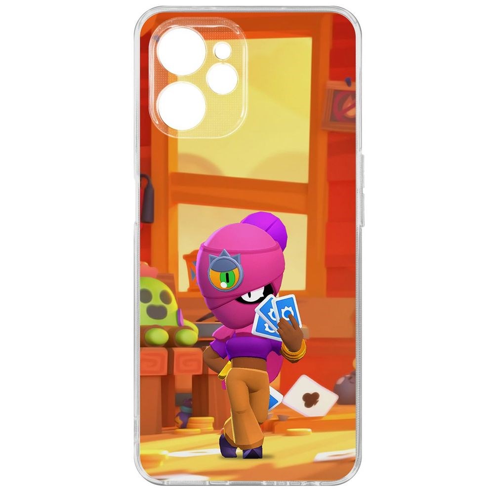 

Чехол Brawl Stars-Тара для Realme 9i 5G, Прозрачный