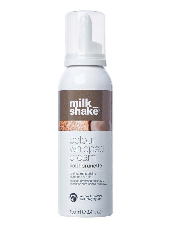 Кондиционирующая пена-сливки с оттенком milk_shake color whipped cream cold brunette 100мл