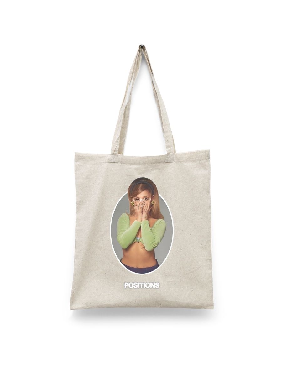 

Шоппер унисекс Каждому Своё Ариана Гранде/Ariana Grande MZAG22, белый, Ариана Гранде/Ariana Grande MZAG22