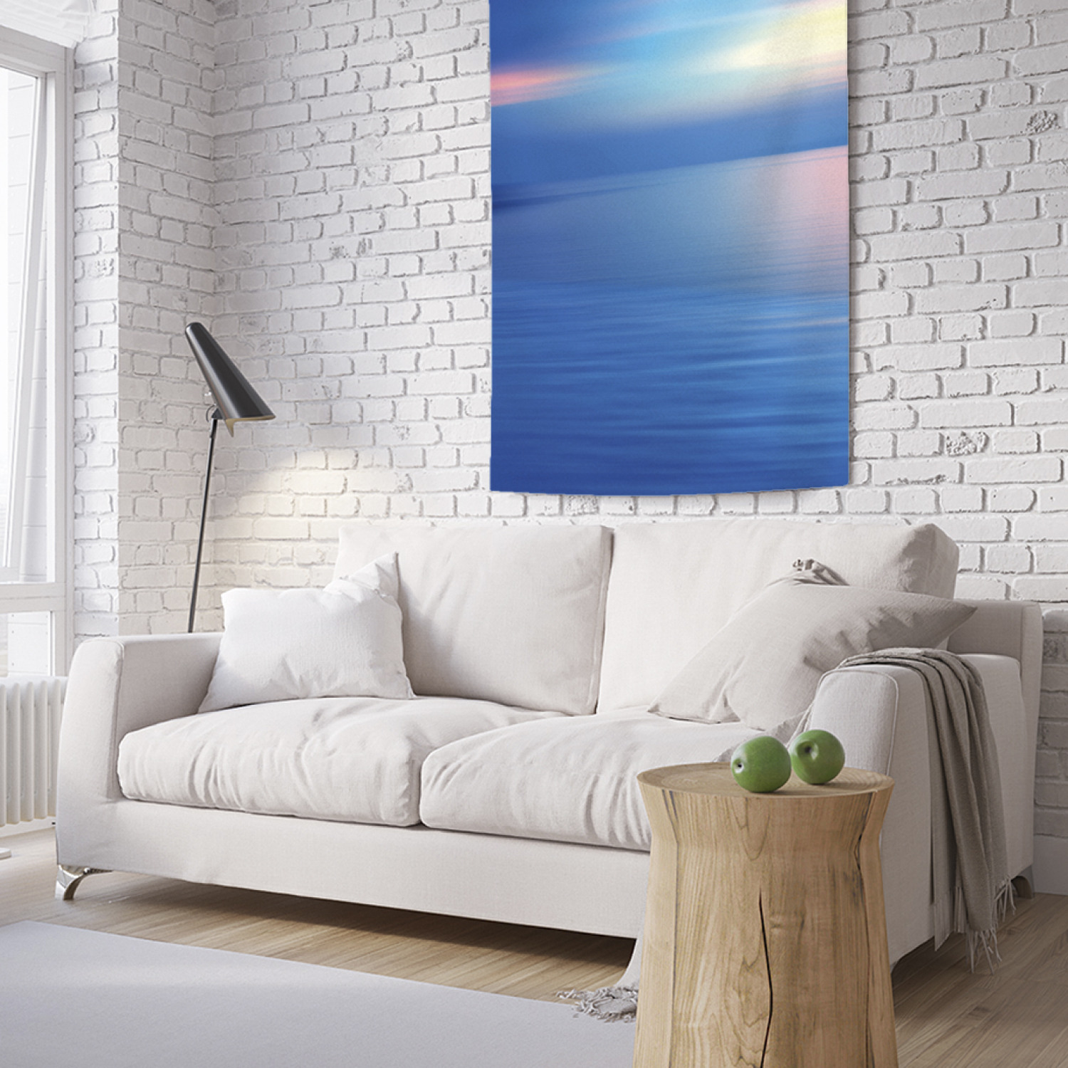 

Вертикальное фотопанно на стену JoyArty Нежный закат в небе 100x150 см, Нежный закат в небе