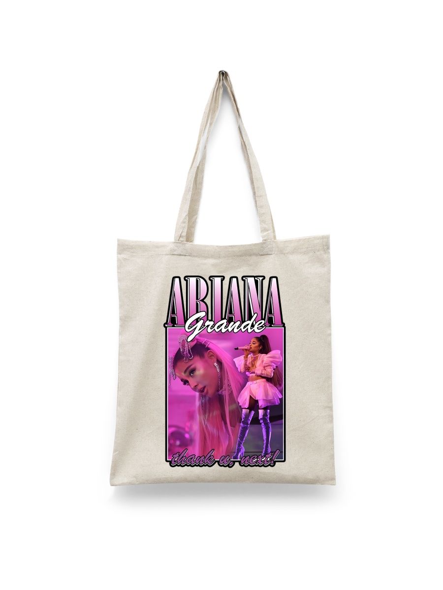 

Шоппер унисекс Каждому Своё Ариана Гранде/Ariana Grande MZAG21, белый, Ариана Гранде/Ariana Grande MZAG21