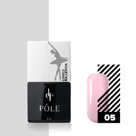 

Гель-лак POLE Lovely Ballerina №05 классический розовый