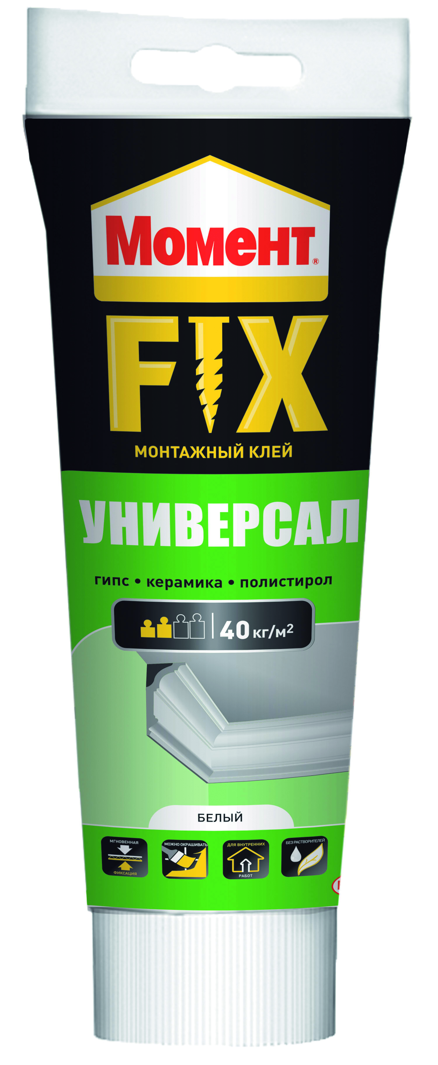 фото Клей монтажный момент fix универсал 250 г henkel хенкель, henkel