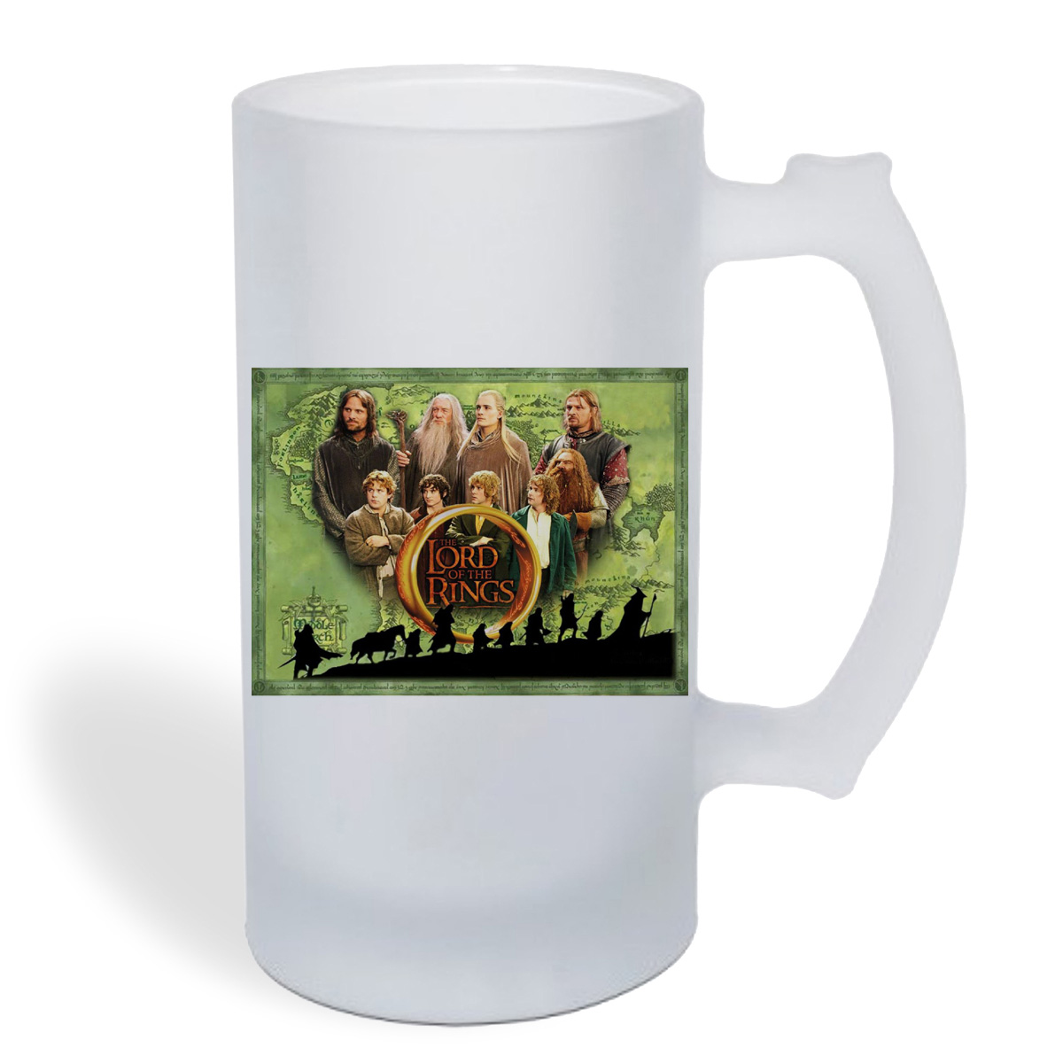 

Кружка пивная CoolPodarok властелин колец все герои. Lord of the rings