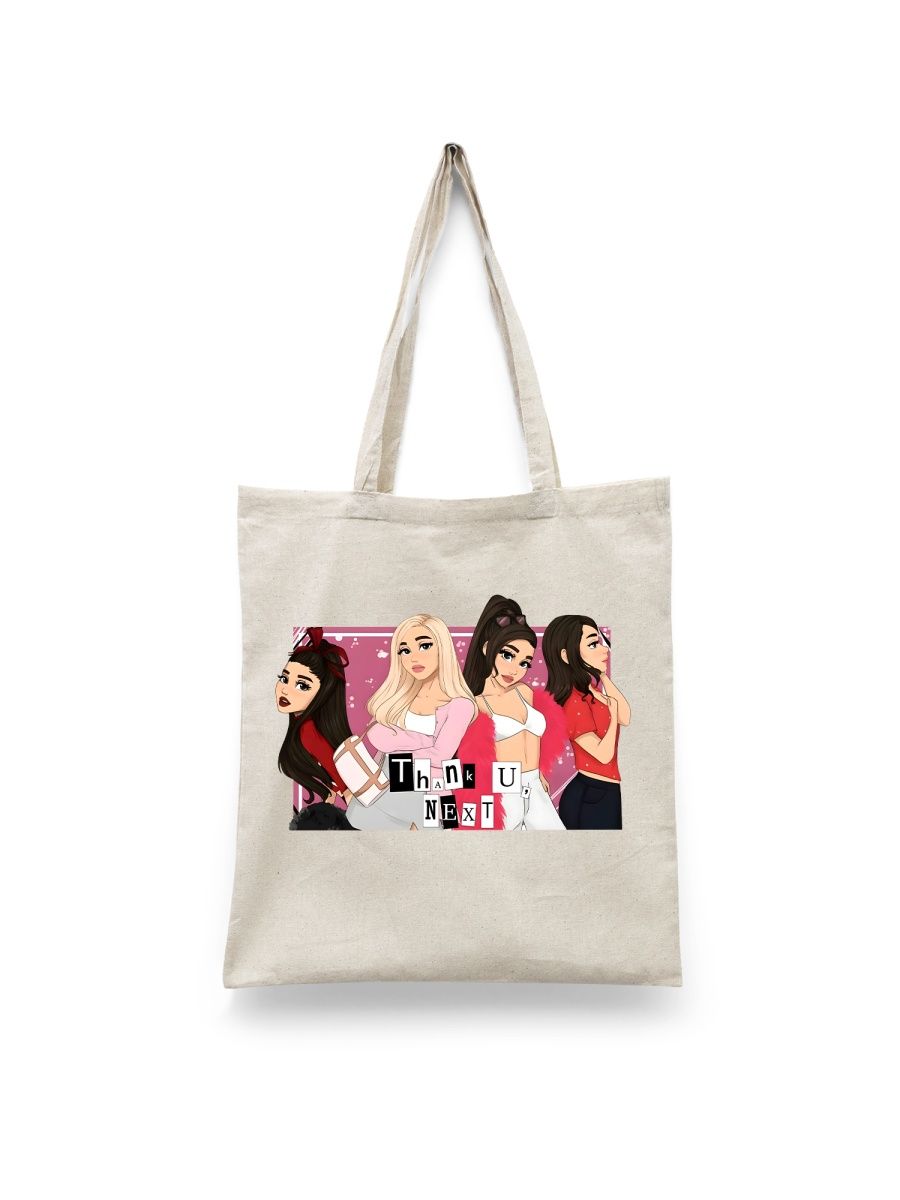 

Шоппер унисекс Каждому Своё Ариана Гранде/Ariana Grande MZAG15, белый, Ариана Гранде/Ariana Grande MZAG15