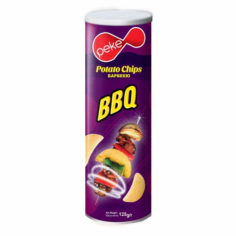 Чипсы картофельные Peke BBQ 125 г