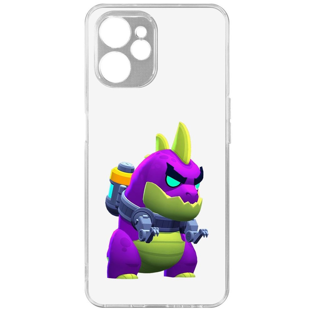 

Чехол Brawl Stars-Мегамонстр для Realme 9i 5G, Прозрачный