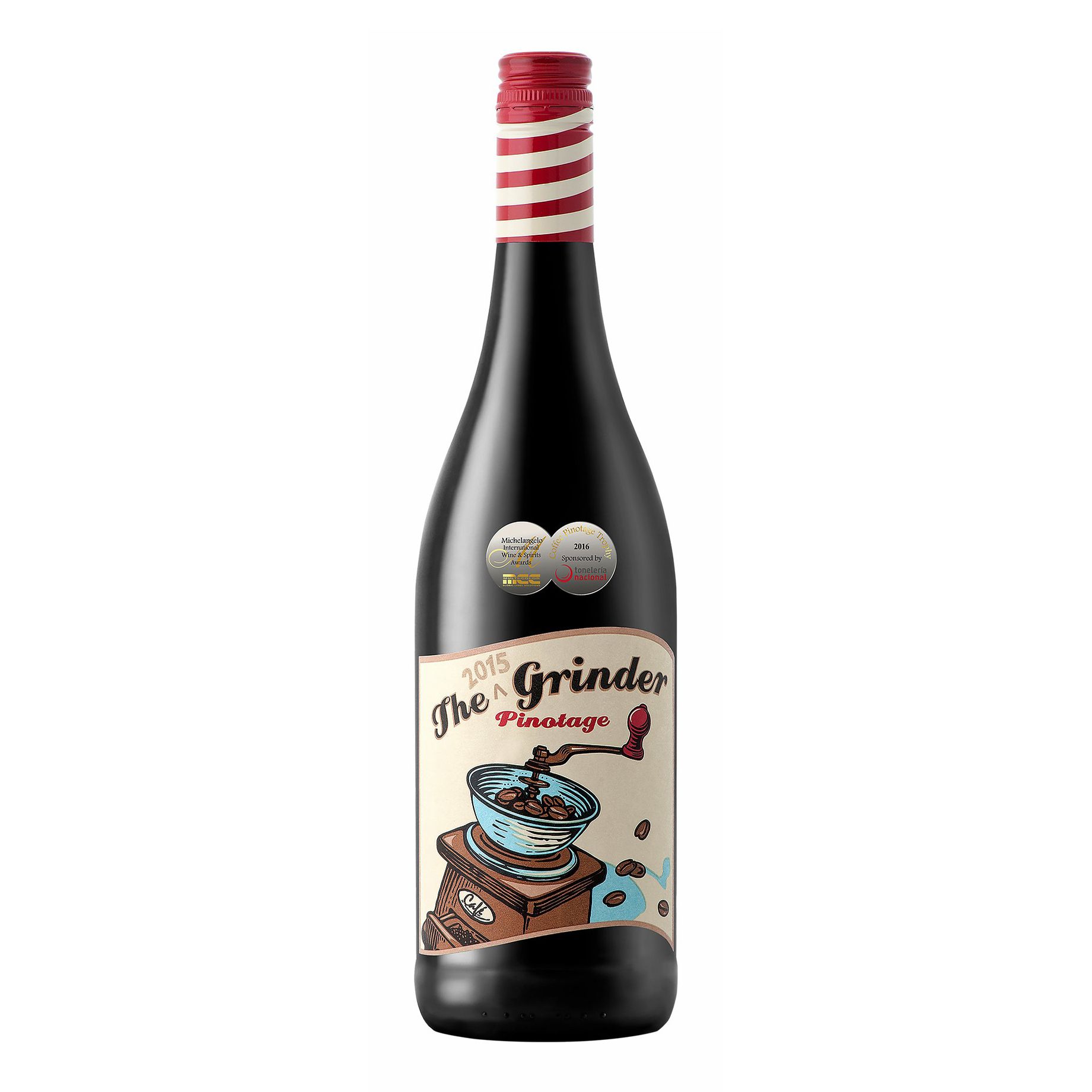 

Вино The Grinder Pinotage красное сухое 750 мл ЮАР