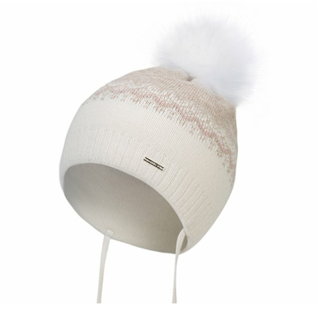 

Шапка детская Marhatter, бело-бежевый, р. 50