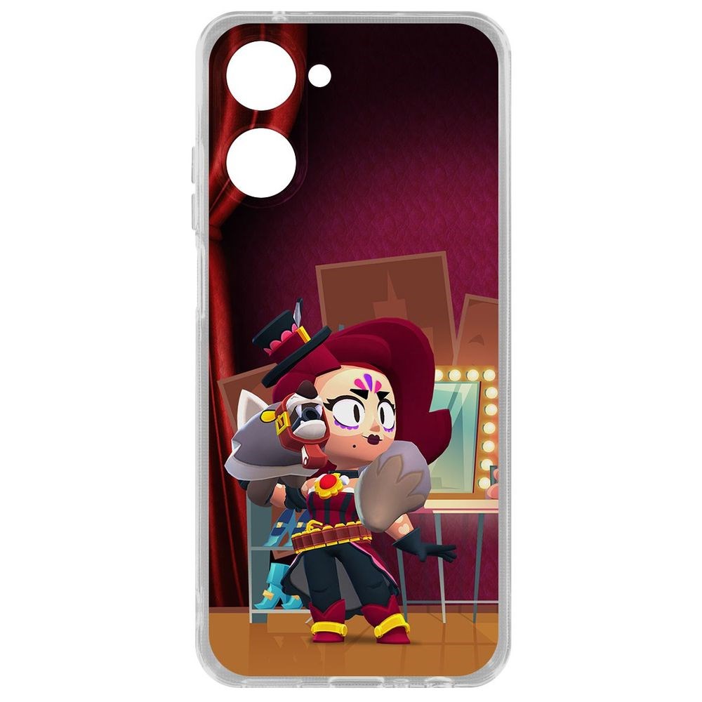 

Чехол Brawl Stars-Лихая Лола для Realme 10 4G, Прозрачный