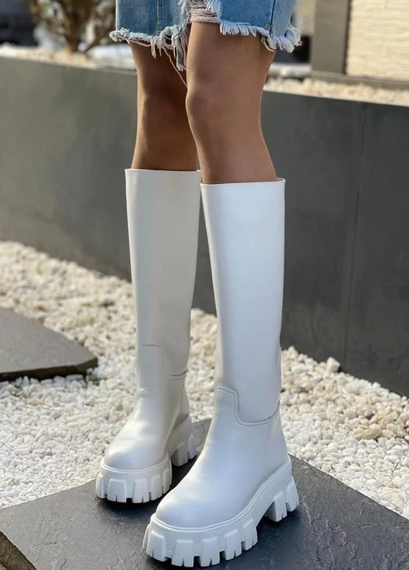 

Сапоги женские Sbalo K33 белые 38 RU, Белый, K33