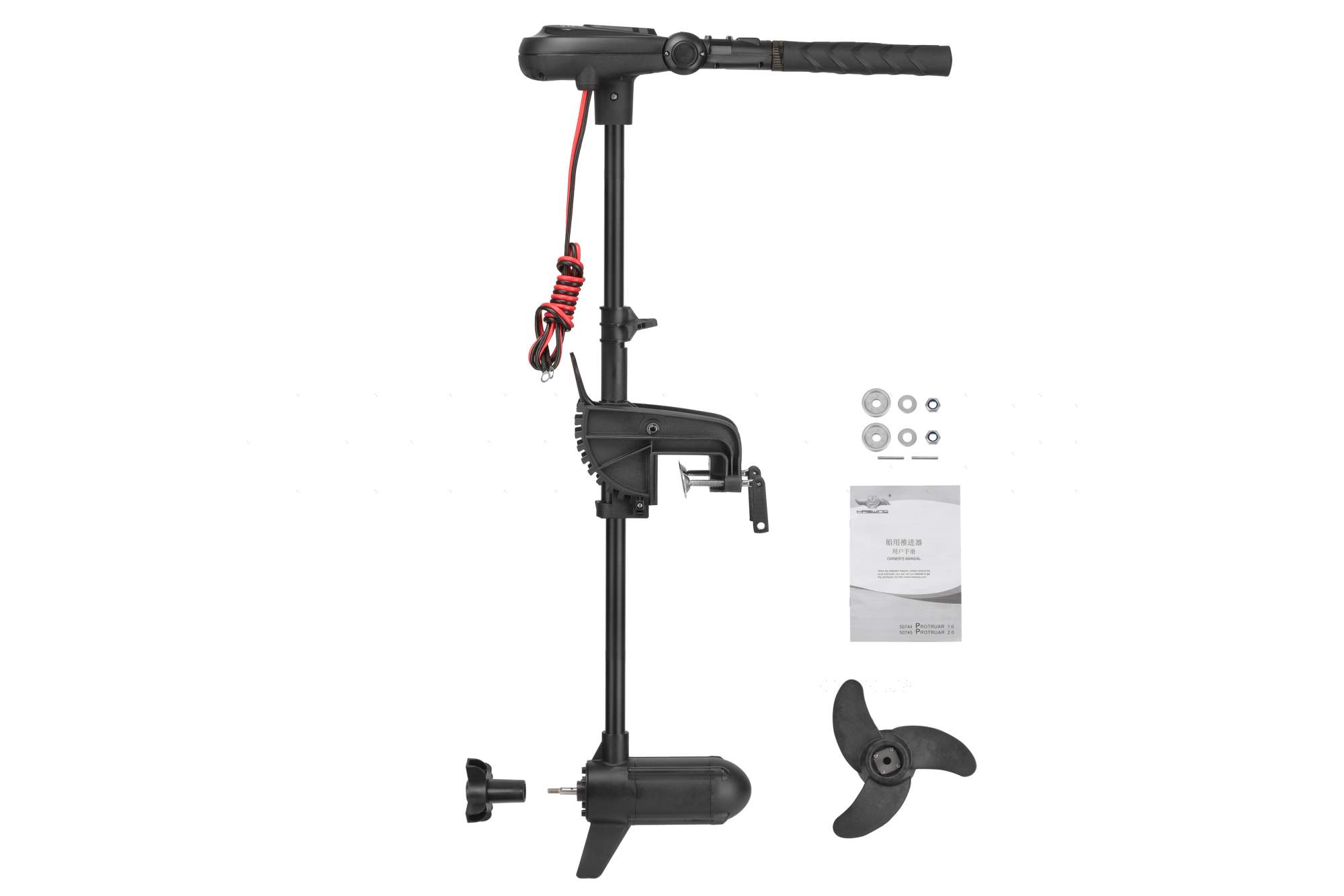 Лодочный электромотор Haswing Protruar 1.0 (дейдвуд 750 мм.)