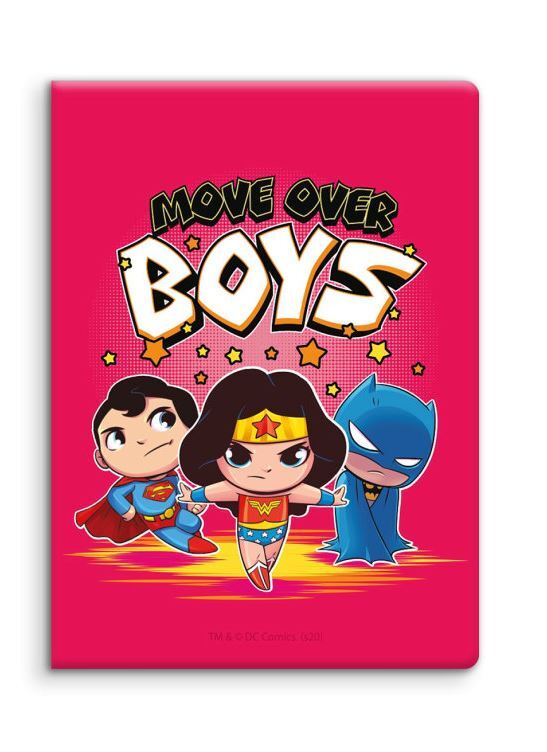 

Обложка для паспорта унисекс Priority DC, Super Friends розовая, DC, Super Friends