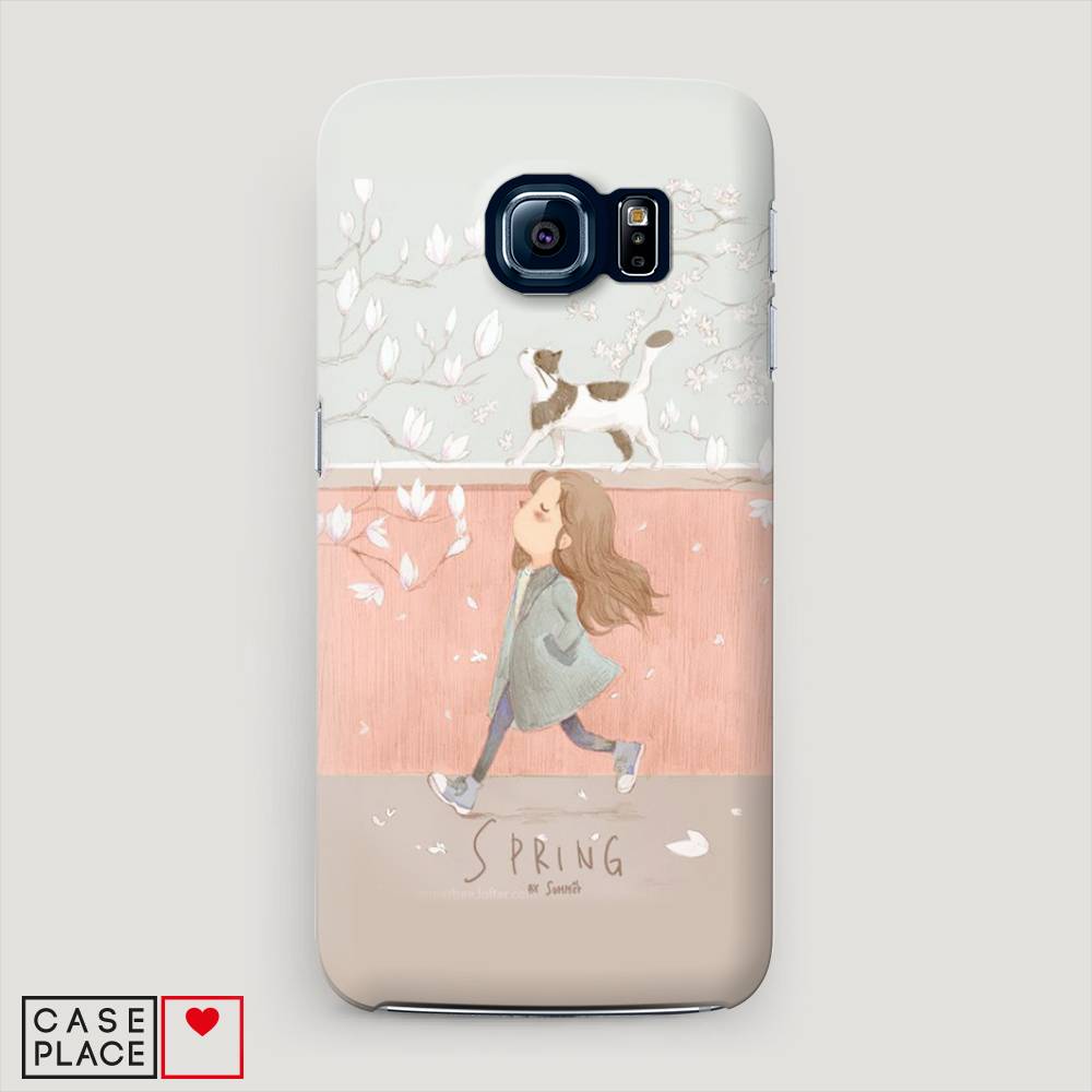 

Чехол Awog "Девочка-весна" для Samsung Galaxy S6 edge, 24420-5