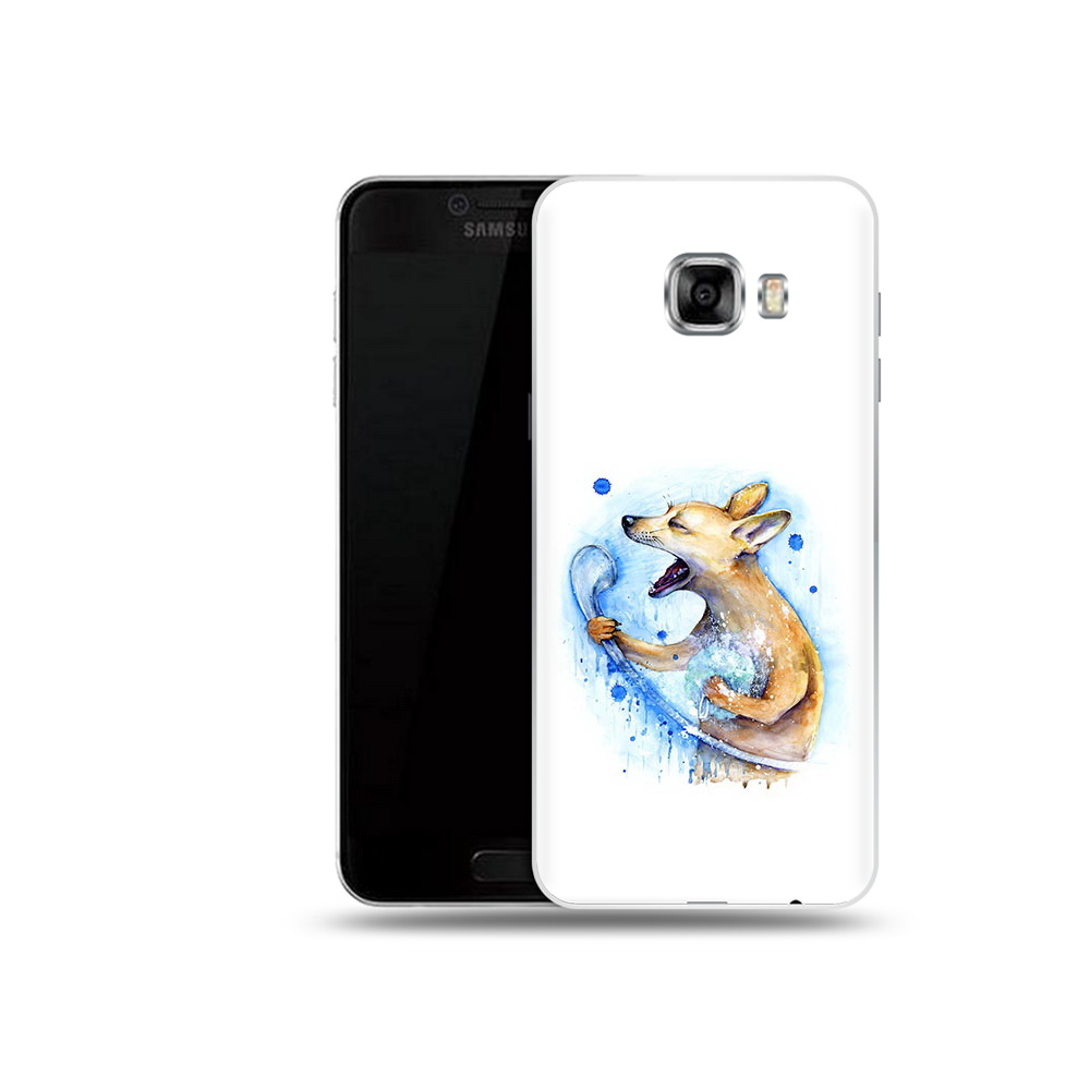 

Чехол MyPads Tocco для Samsung Galaxy C5 (2016) пение в душе, Прозрачный, Tocco