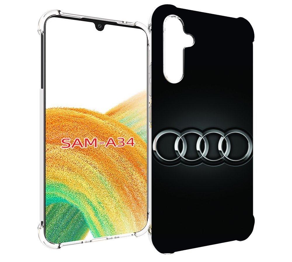 

Чехол MyPads ауди audi 2 для Samsung Galaxy A34, Tocco