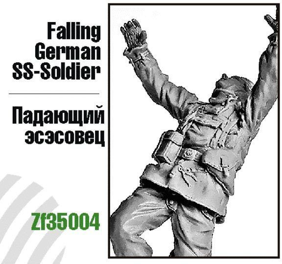 

Падающий немецкий солдат Zebrano 1/35 ZF35004