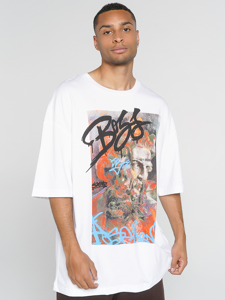 

Футболка мужская ТВОЕ 82985 белая L, 82985