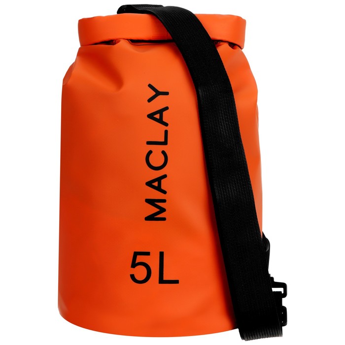 

Гермомешок туристический Maclay 9383448 5л 500D, оранжевый, Черный;оранжевый, туристический