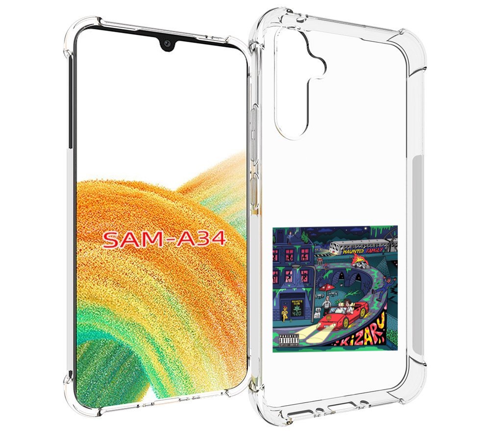 

Чехол MyPads Яд (альбом Kizaru) для Samsung Galaxy A34, Tocco