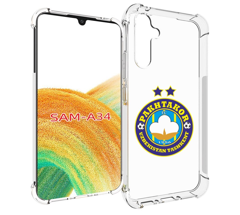 

Чехол MyPads Фк Пахтакор Pakhtakor мужской для Samsung Galaxy A34, Tocco