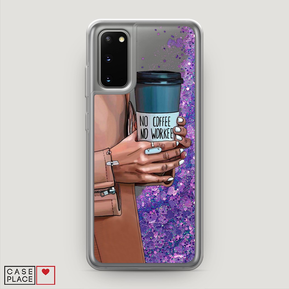 

Чехол Awog на Samsung Galaxy S20 "No coffee", Разноцветный, 29292-1