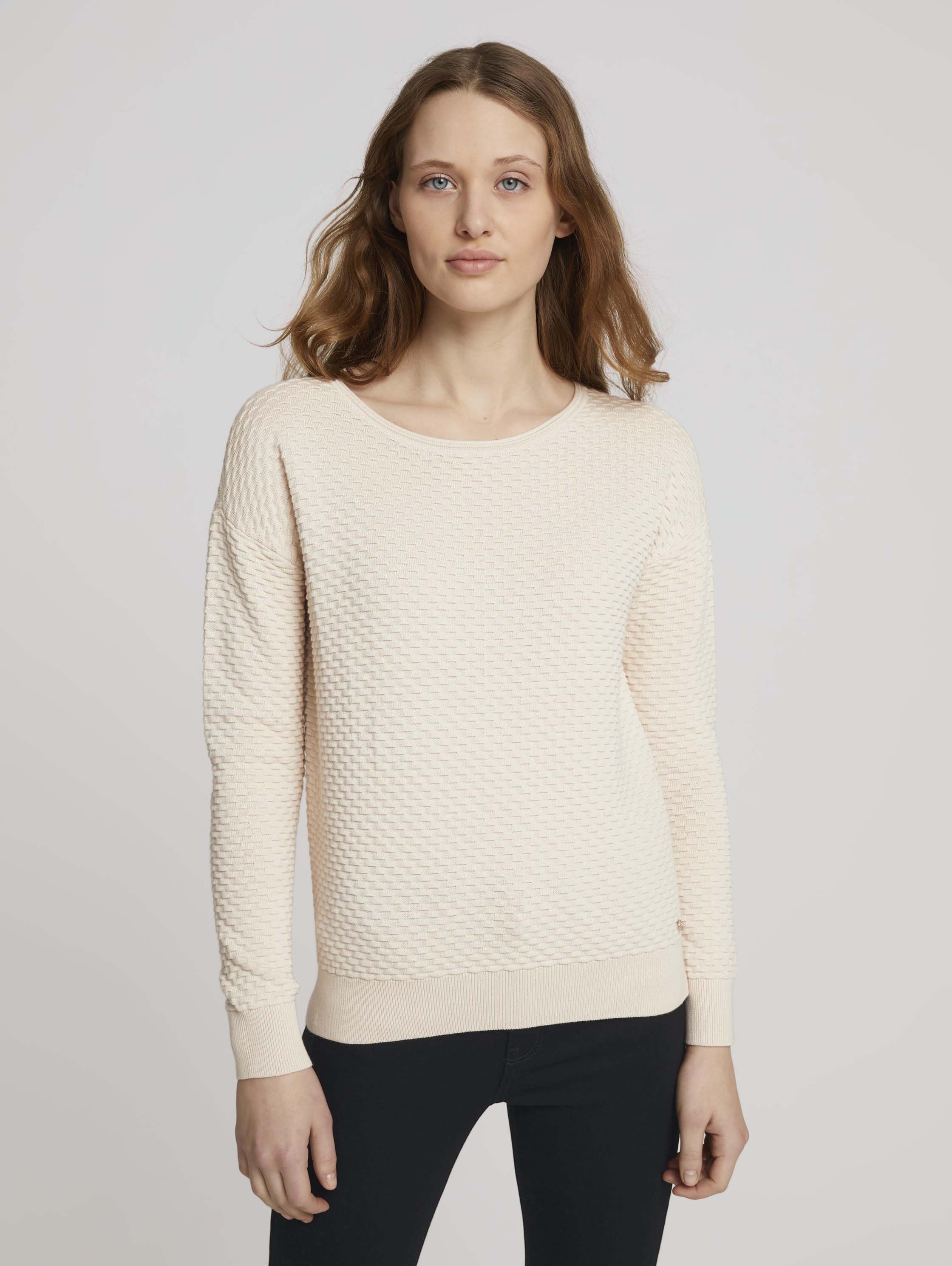 

Джемпер женский TOM TAILOR 1025208 белый 2XL, 1025208