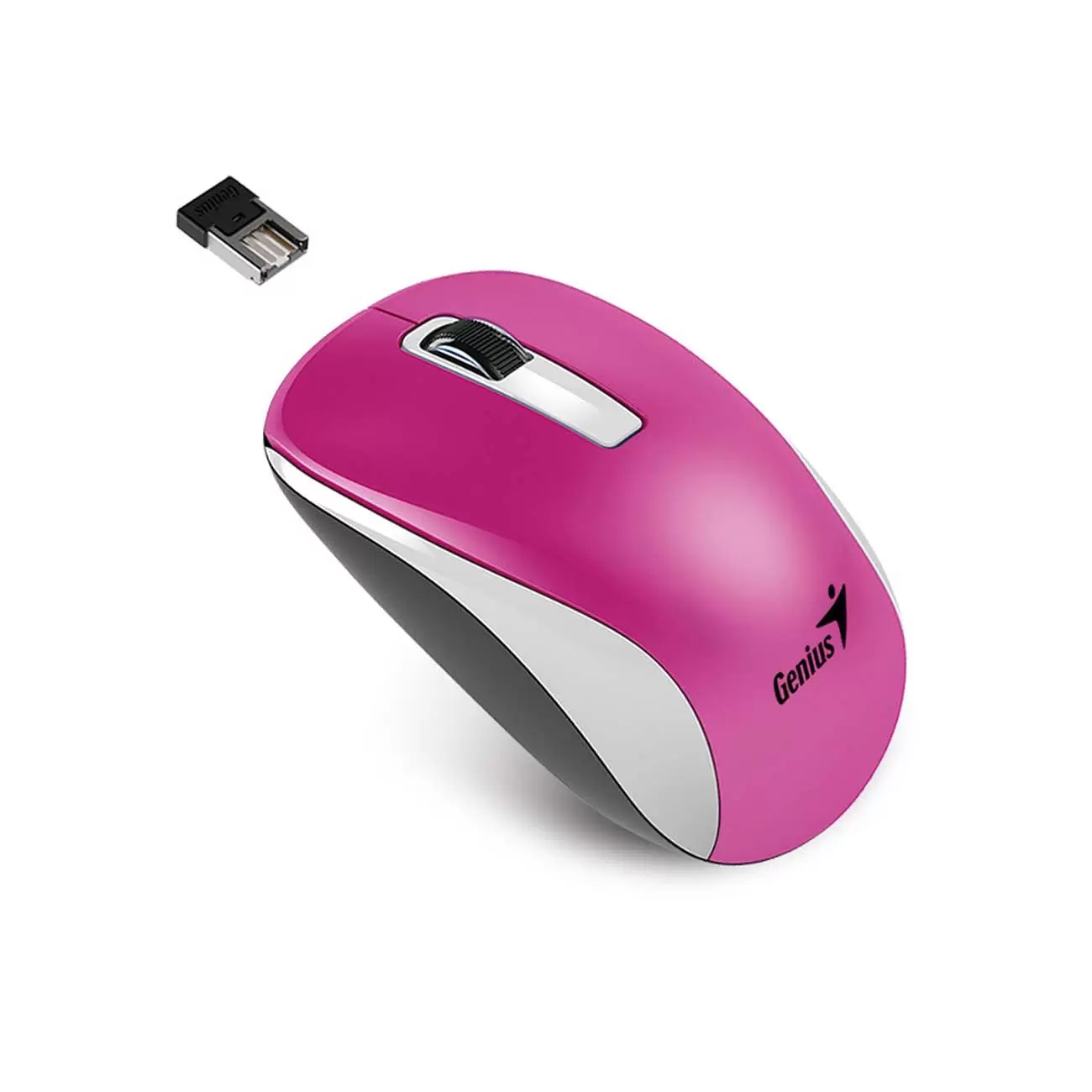 Беспроводная мышь Genius NX-7010 Pink/White/Gray