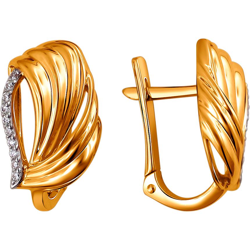 

Серьги женские из золота Эстет 01С1111975Р, фианит, 01С1111975Р